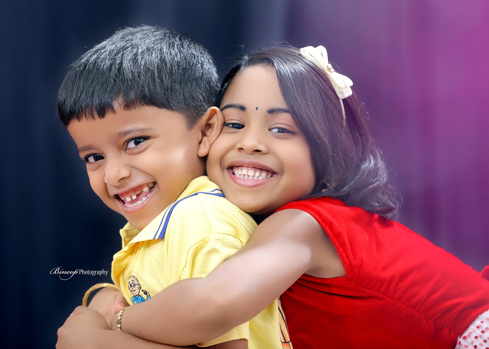 Kids Smiling Together